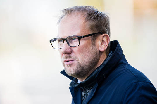 Halmstads tränare Magnus Haglund