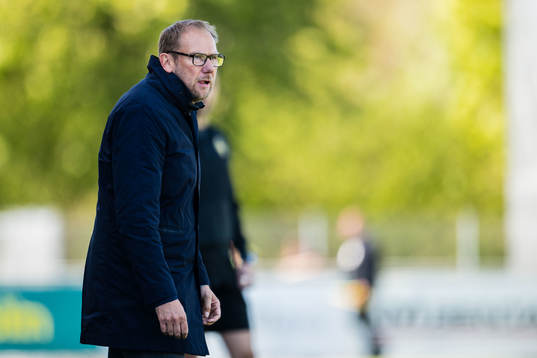 Halmstads tränare Magnus Haglund