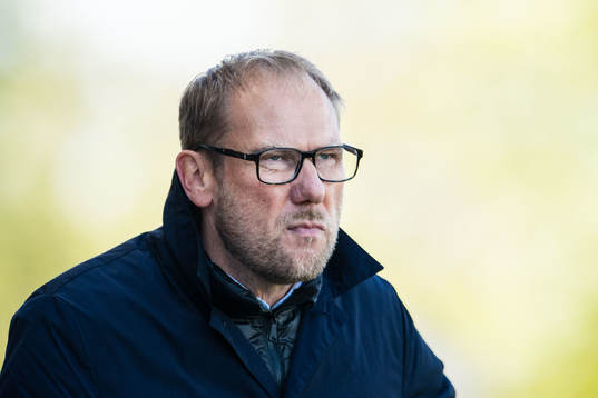 Halmstads tränare Magnus Haglund