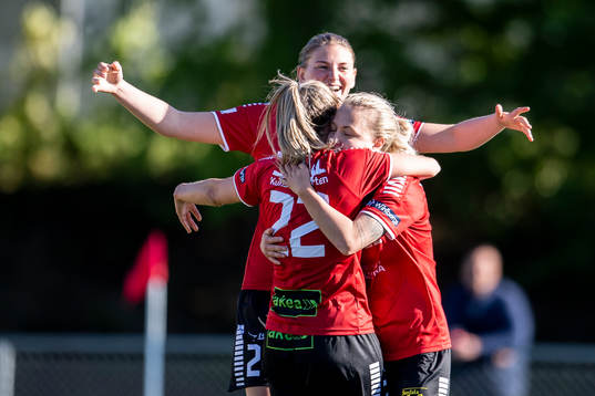Limhamn Bunkeflos Hanna Persson jublar