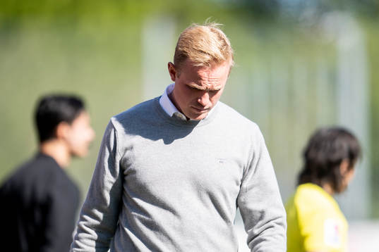 Rosengårds tränare Jonas Eidevall deppar