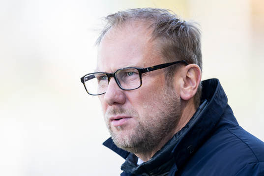 Halmstads tränare Magnus Haglund