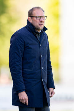 Halmstads tränare Magnus Haglund