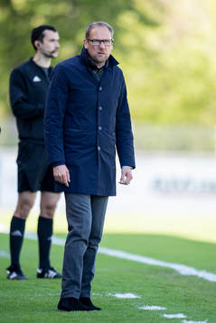 Halmstads tränare Magnus Haglund