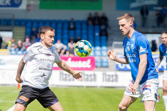 Halmstads Pontus Silfwer och Trelleborgs Anton Tideman
