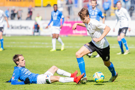 Trelleborgs Zoran Jovanovic och Halmstads Rasmus