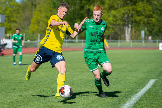 Ängelholms Philip Comnell och Prespa Birliks Emil