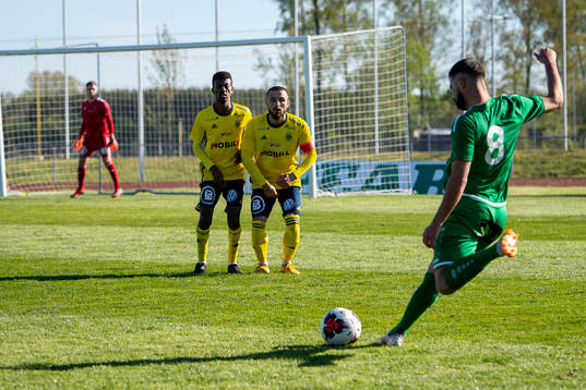 Ängelholms Josef Getachew och Filip Pivkovski och Prespa