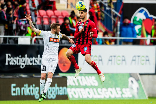 Häckens Alexander Faltsetas och Östersunds Rewan Amin