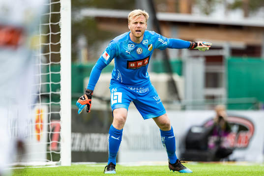 Häckens målvakt Peter Abrahamsson