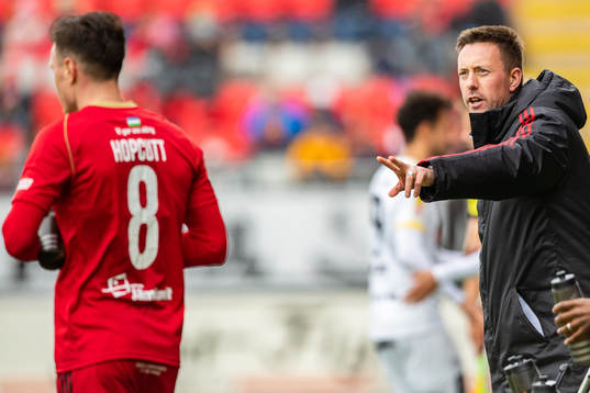 Östersunds tränare Ian Burchnall