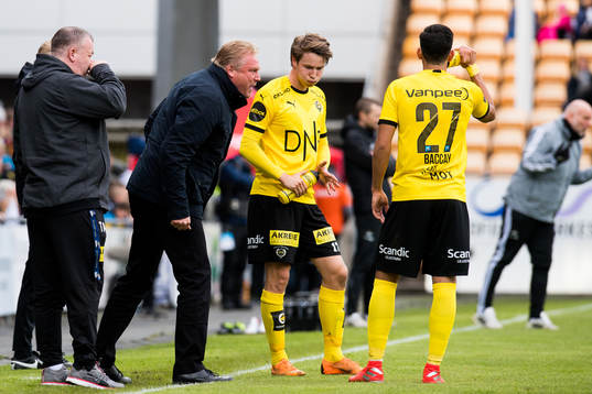 Jørgen Lennartsson, head coach of Lillestrøm, Kristoffer