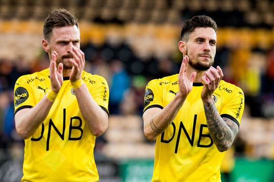 Arnór Smárason and Daniel Alexander Pedersen of