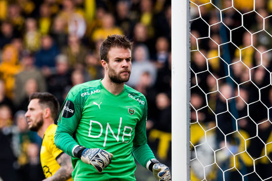 Goalkeeper Marko Maric of Lillestrøm