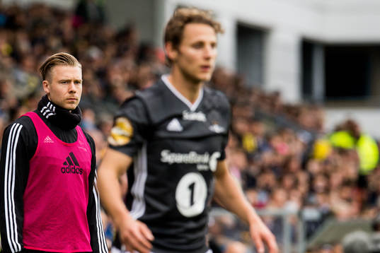 Alexander Søderlund and Vegar Eggen Hedenstad of Rosenborg