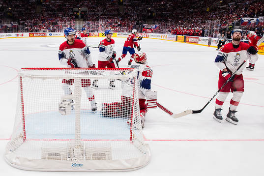 Jan Kolar, Dominik Kubalik, Jan Kovar, goaltender Simon