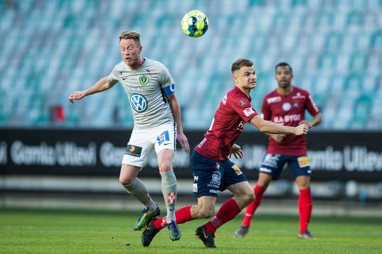 Jönköpings Tommy Thelin och Örgrytes Hannes Sahlin