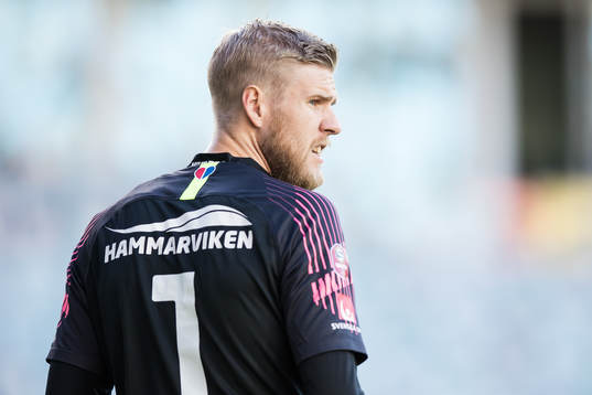 Örgrytes målvakt Fredrik Andersson