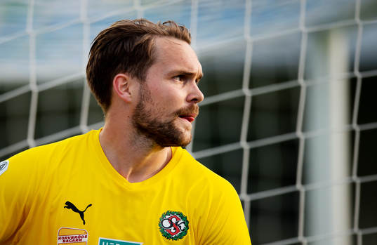 Örebros målvakt Oscar Jansson