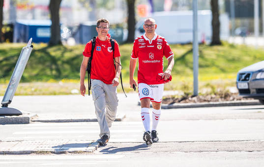 Kalmar FF supportern Olof Torbrand från Skövde gick hela