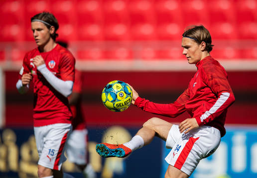 Helsingborgs Filip Sjöberg och Max Svensson