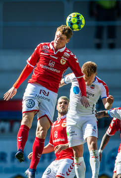 Kalmars Rasmus Elm och Helsingborgs Andreas Landgren