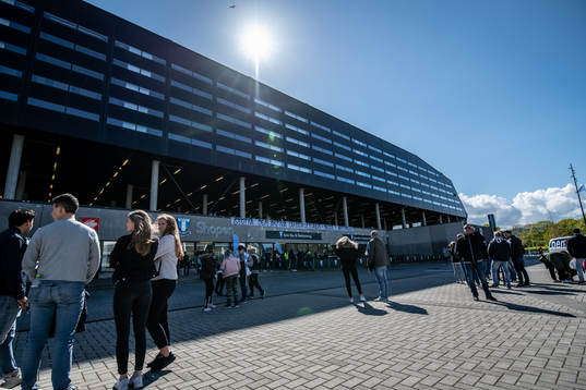 Exteriör översiktsbild på Stadion