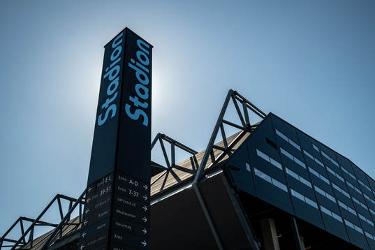 Exteriören på Stadion