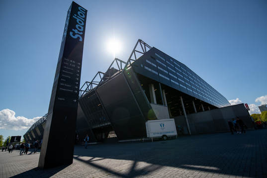 Exteriör översiktsbild på Stadion