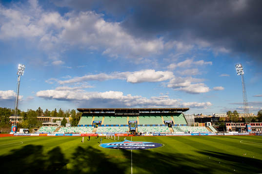 General view of Nadderud Stadion