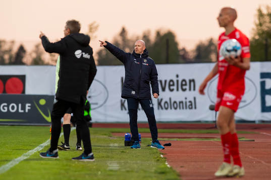 Henning Berg, head coach of Stabæk