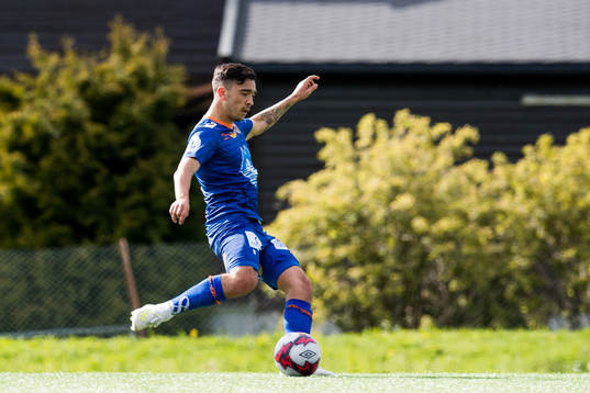 Niklas Castro of Aalesund scores 0-1