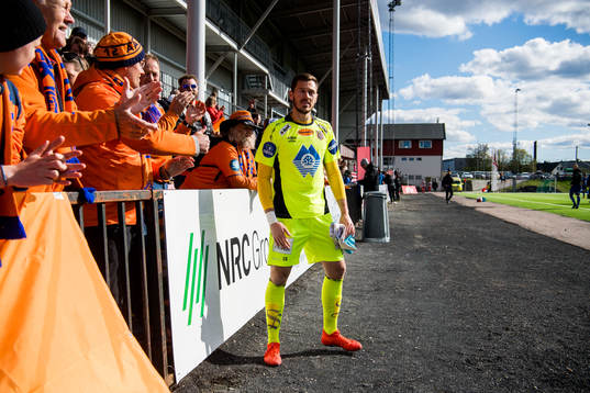 Goalkeeper Tarjei Aase Omenås of Aalesund