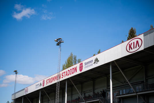 General view of Strømmen Stadion