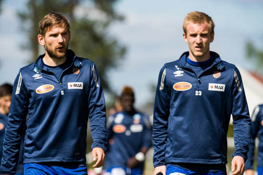 Oddbjørn Lie and Torbjørn Agdestein of Aalesund