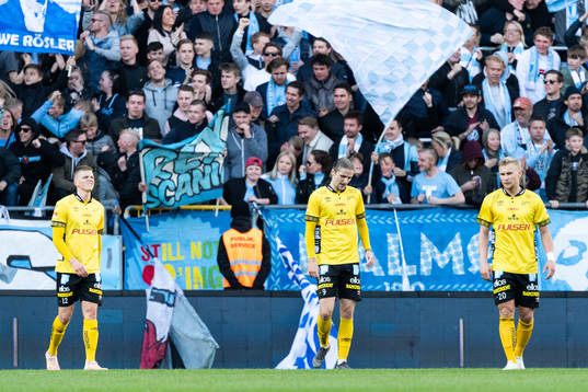 Elfsborgs Joakim Nilsson, Pawel Cibicki och Simon Strand