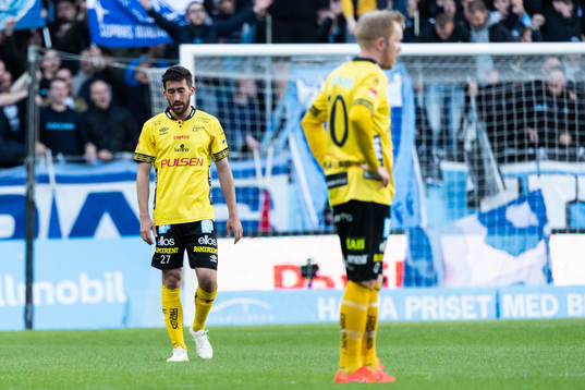 Elfsborgs Frederik Holst deppar