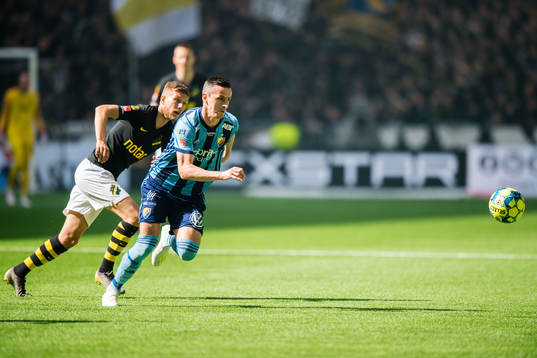 s Anton Salétros och Djurgårdens Haris Radetinac