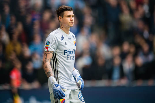 Djurgårdens målvakt Per Kristian Bråtveit