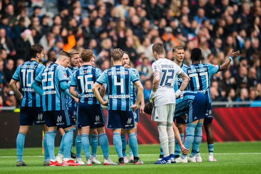 Djurgårdens spelare samlade