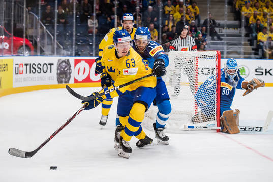 Jesper Bratt of Sweden and Raphael Andergassen of Italy