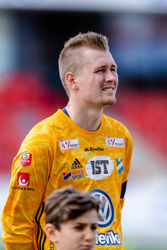 Östers målvakt Tobias Andersson