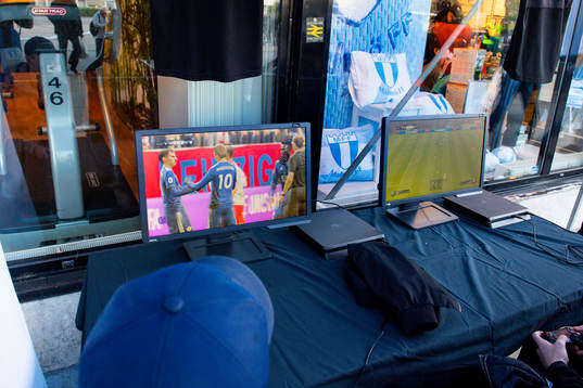 Malmö FFs e-sportsspelare David Eidhammers matchtröja