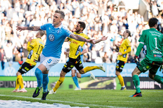 Malmö FFs Sören Rieks jublar