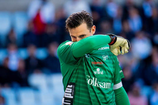 Elfsborgs målvakt Kevin Stuhr Ellegaard