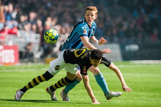 s Tarik Elyounoussi och Djurgårdens Aslak Witry