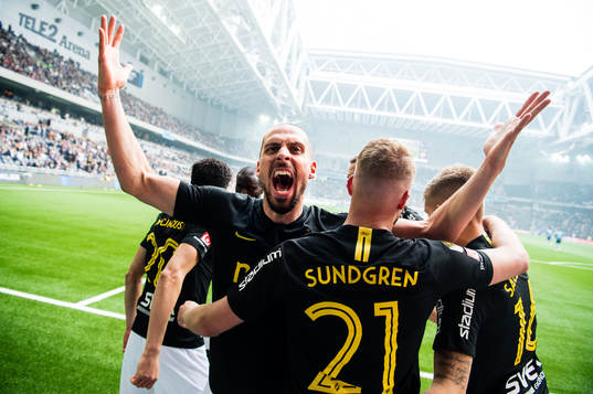 Bläddra bland fler bilder av Fotboll, Allsvenskan, Djurgården - AIK