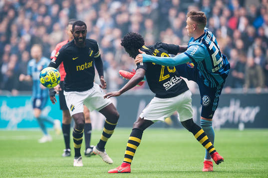 s Jack Lahne och Djurgårdens Fredrik Ulvestad