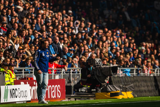 Djurgårdens tränare Kim Bergstrand