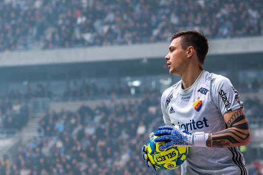 Djurgårdens målvakt Per Kristian Bråtveit